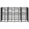 Outdoor Dog Kennel Steel 79.3 ft¬≤
