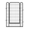 8 Panels Heavy Duty Metal Playpen with door,39.37"H Dog Fence Pet Exercise Pen for Outdoor, Indoor